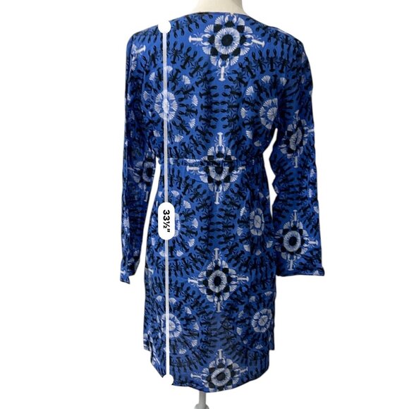 Echo‎ Crab Print Swim Cover Kaftan Dress New England Coastal Preppy Size Medium - Picture 6 of 6